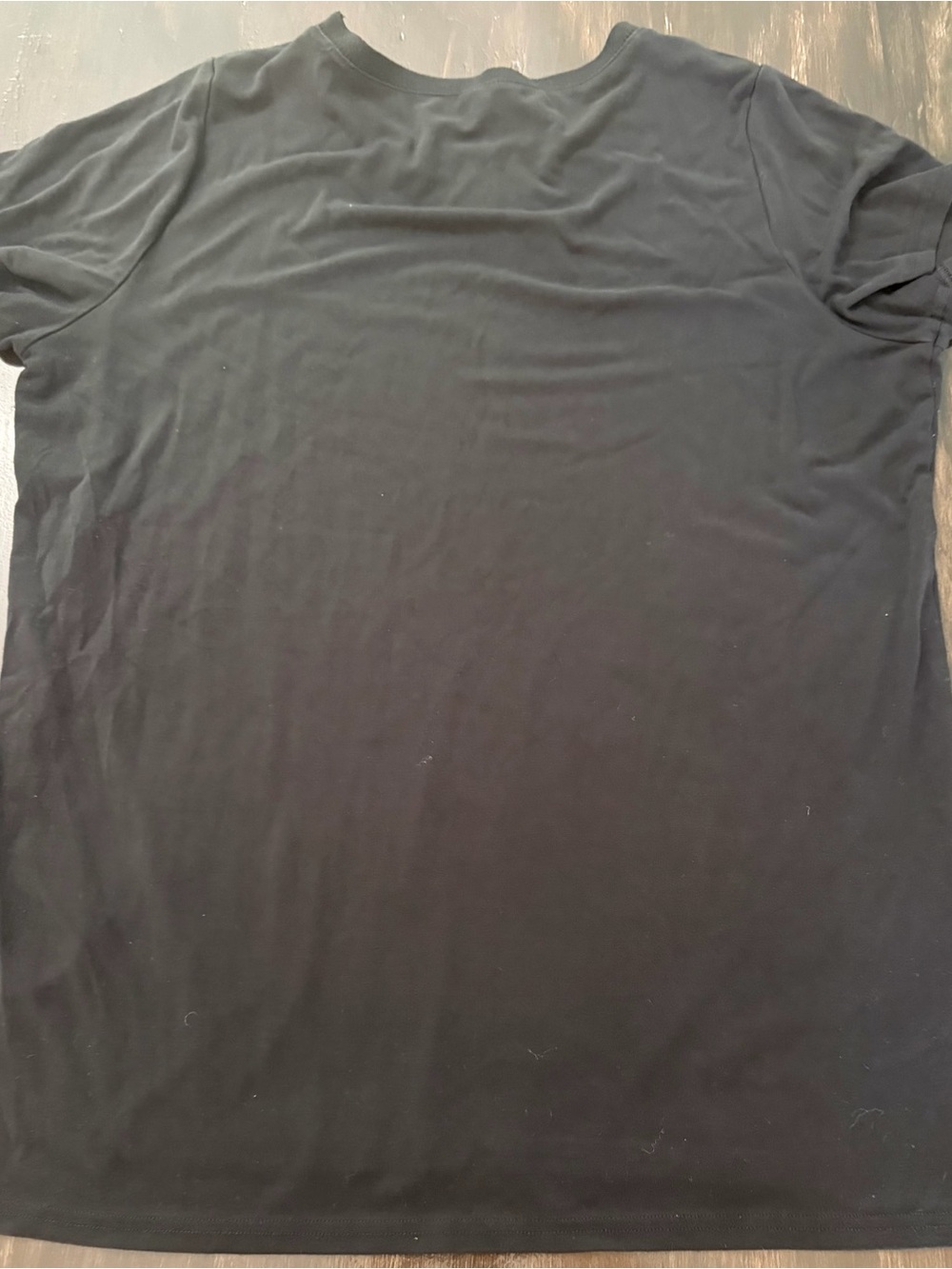 SPANX Black Short Sleeve Crew Neck Tee - Women's